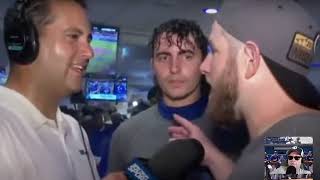 We React To The Epic Brent Honeywell and Max Muncy Interview with David Vassegh dodgers [upl. by Enitsirk463]