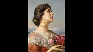 WLADYSLAW CZACHÓRSKI 18501911 Polish painter ✽ Schubert  Serenade [upl. by Noizneb]