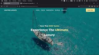 Create Your First Landing Page with HTML CSS and JS Today [upl. by Ecyle395]