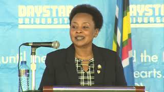 Deputy Chief Justice Philomena Mwilu Public Lecture at Daystar University [upl. by Mazel]