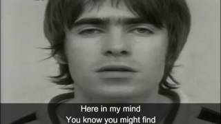 oasis whatever lyric video [upl. by Ocsirf623]