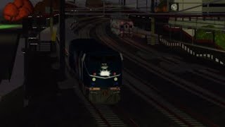 Railfanning at Metropark in roblox roblox metropark railfanning virlvideo trains [upl. by Forrest]