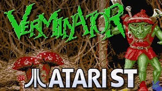 Verminator  Quick Look  Atari ST [upl. by Rosmarin]