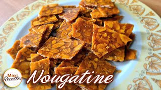 Nougatine Amandes  Recette Confiserie Facile et Rapide [upl. by Ceciley763]