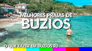 O que fazer em Búzios RJ Melhores Praias [upl. by Ailin]