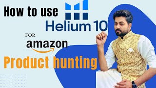 Helium 10 explained  How to use Helium 10 for product hunting amazon  H10 [upl. by Doig]