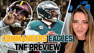 Commanders vs Eagles Week 11 Thursday Night Football Preview [upl. by Gav]