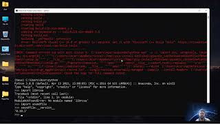How to install python libraries librosa soundfile amp pyaudio English [upl. by Azeria]