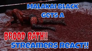 Streamers React Malakai Black gets a Brood Blood Bath From Adam Copeland aew aewdynamite [upl. by Regan863]