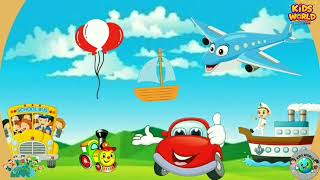 Five little ducks jungle fun nursery rhymes kids education kids poem kids world transportssong [upl. by Ladiv]