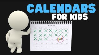 Calendars for Kids  Helping Kids Learn Months and Days without getting bored [upl. by Christiane]