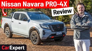 Nissan Navara Pro4X review 2022 On and offroad review before the Warrior arrives [upl. by Narhet]