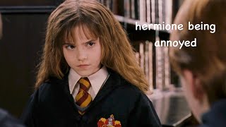 hermione being annoyed for 8 movies straight [upl. by Arek]