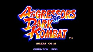 Aggressors of Dark Kombat Arcade 60Hz  EU  Attract Mode [upl. by Christensen]