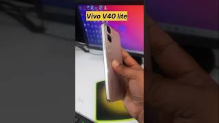 Vivo v40 lite first impression shorts [upl. by Baten]