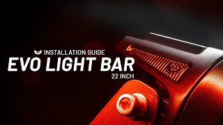 Installation Guide  EVO Light Bar [upl. by Zoara]