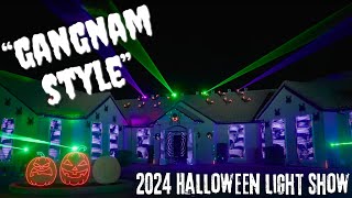 2024 Halloween Light Show Part 4  PSY quotGangnam Stylequot [upl. by Pellet328]