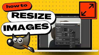 GIMP  How to Easily RESIZE IMAGES and Retain Quality [upl. by Fennie978]