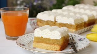 JUGOSLOVENSKI KOLAČ  Jugoslawischer Apfelkuchen  Yugoslavian cake [upl. by Marketa]