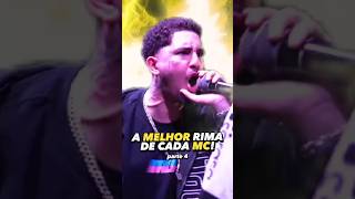 A Melhor Rima de Cada MC  Parte 4 🔥 [upl. by Schwab]