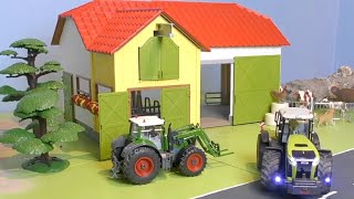 Trecker I Traktor I Bauernhof Spezial  Farm Vehicles for Kids  Kinder Spielzeugwelt [upl. by Aisercal435]