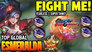 ESMERALDA BEST BUILD 2023  TOP GLOBAL ESMERALDA GAMEPLAY  MOBILE LEGENDS✓ [upl. by Heimlich372]