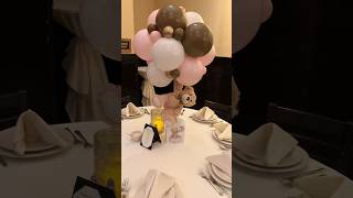 Teddy Bear Balloon Centerpieces For Baby Shower [upl. by Einberger]