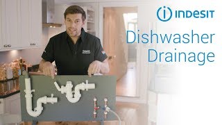 How to fix dishwasher drainage issues  by Indesit [upl. by Naujtna]