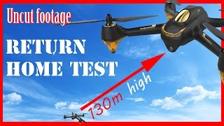 Hubsan H501s Return Home Test [upl. by Roderich]