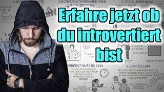 9 unverkennbare Merkmale eines Introvertierten SOFORTTEST [upl. by Ahsikyt]