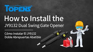 How to Adjust the Limit Switch of Swing Gate Opener [upl. by Packer596]