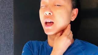 Self Massage  Sternocleidomastoid SCM Release [upl. by Rawley]