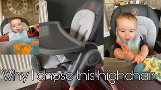 HIGH CHAIR REVIEW  MAXI COSI  UK2021 [upl. by Yevoc]