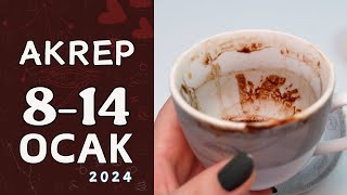 AKREP BURCU 8  14 OCAK 2024 KAHVE FALI  Haftalık Burç Yorumları [upl. by Atinet]