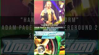 Short Mashup Adam Page amp NFS Underground 2  quotHangmans Stormquot  aew mashup shorts [upl. by Mariko]