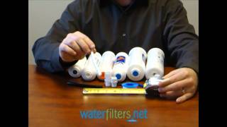 Inline Water Filters Overview  sizing and connection types [upl. by Colas316]