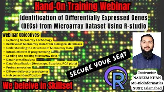 Microarray Data Analysis  Webinar  RProgramming  Enroll Yourself  English  Hindi [upl. by Norry]