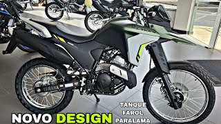 NOVA YAMAHA LANDER XTZ 2025  AGORA COM CONECTIVIDADE [upl. by Idnac978]