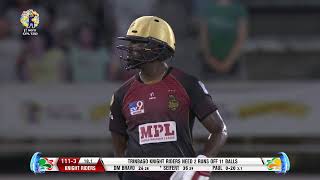 LIVE CPL  Match 16  Guyana Amazon Warriors v Trinbago Knight Riders [upl. by Jenness459]