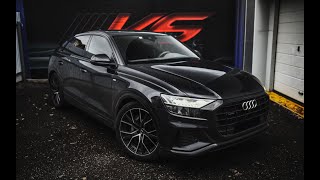 AUDI Q8 45TDI stock VS stage 1 [upl. by Sidoney]