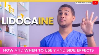 How and When to Use Lidocaine Top 3 Side Effects Explained [upl. by Epolulot]