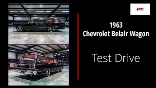 1963 Chevrolet Belair Wagon Test Drive Review  PC Classic Cars [upl. by Berni]