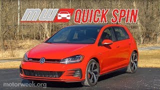 2018 Volkswagen GTI Autobahn  Quick Spin [upl. by Ahcatan]