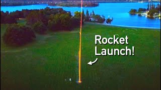 Long Exposure Rocket Photography Attempt 2 [upl. by Novahs]