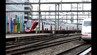 Bahnverkehr in Zurich Altstetten hard [upl. by Etram]