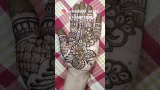 Momedian mehndi design [upl. by Aleel]