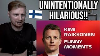 Reaction To Kimi Raikkonen Funny Moments [upl. by Alrad]