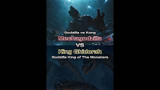 King Ghidorah vs Mechagodzilla  shorts godzilla edit vs [upl. by Leiahtan]