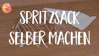 Spritzsack selber machen Damit lässt sich alles toppen [upl. by Nalym]