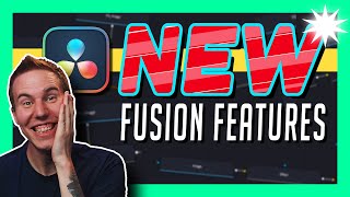 DaVinci Resolve 19  Top 5 New Features in Fusion [upl. by Jayne]